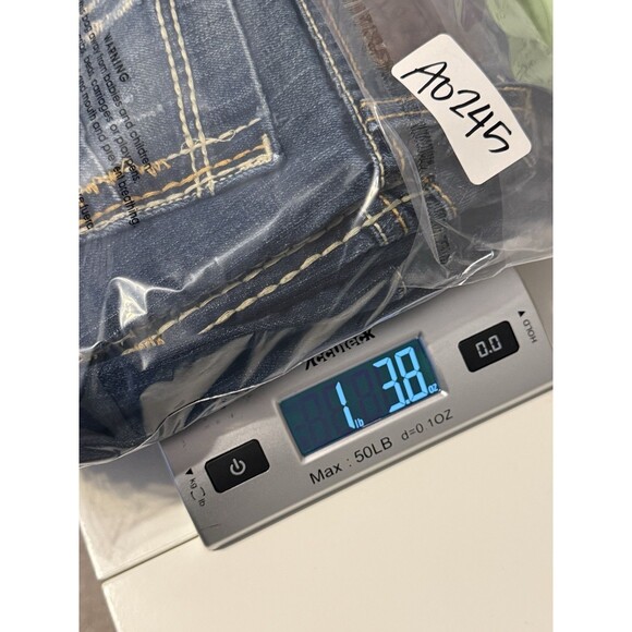 BKE Stella Bootcut Jeans Size 26R BK54116R Western y2K Denim Stitching Low Rise - Picture 13 of 13